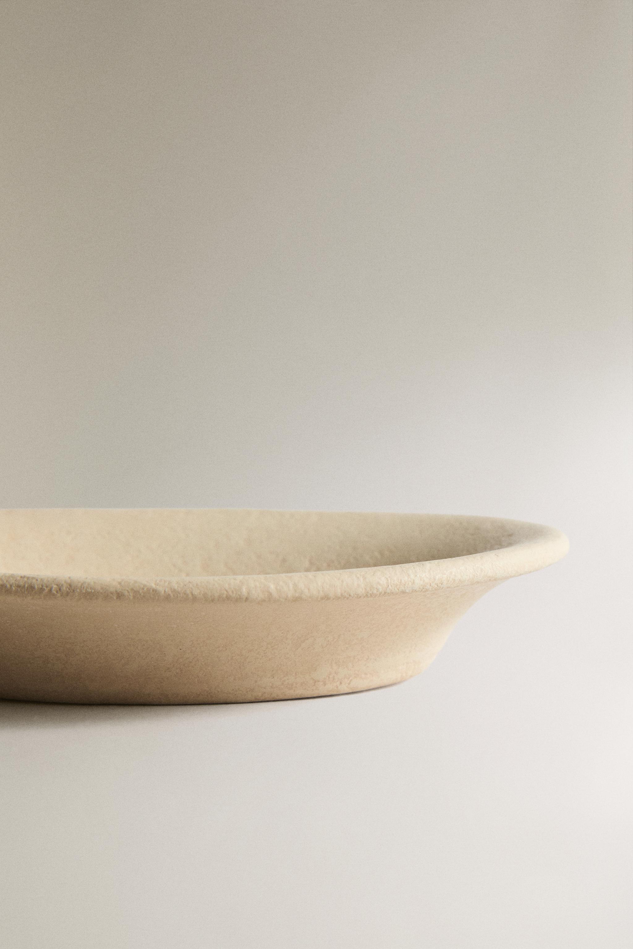 EARTHEN CERAMIC BATHROOM SOAP DISH